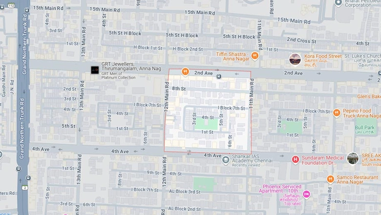 Location of Pushkar Jose Angels in Anna Nagar, Chennai - Image 172966