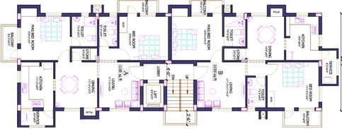 Floor Plan of Pushkar Neela Kalidas in Anna Nagar, Chennai - Image 173042
