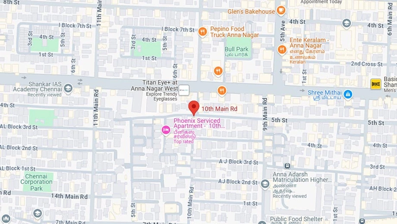 Location of Pushkar Prakriti in Anna Nagar, Chennai - Image 173052
