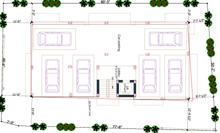 Master Plan of Pushkar Prakriti in Anna Nagar, Chennai - Image 173054