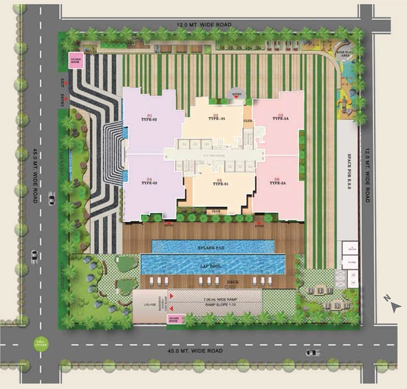 Master Plan of Metro Suites Bellavie in Vasundhara, Ghaziabad - Image 173201