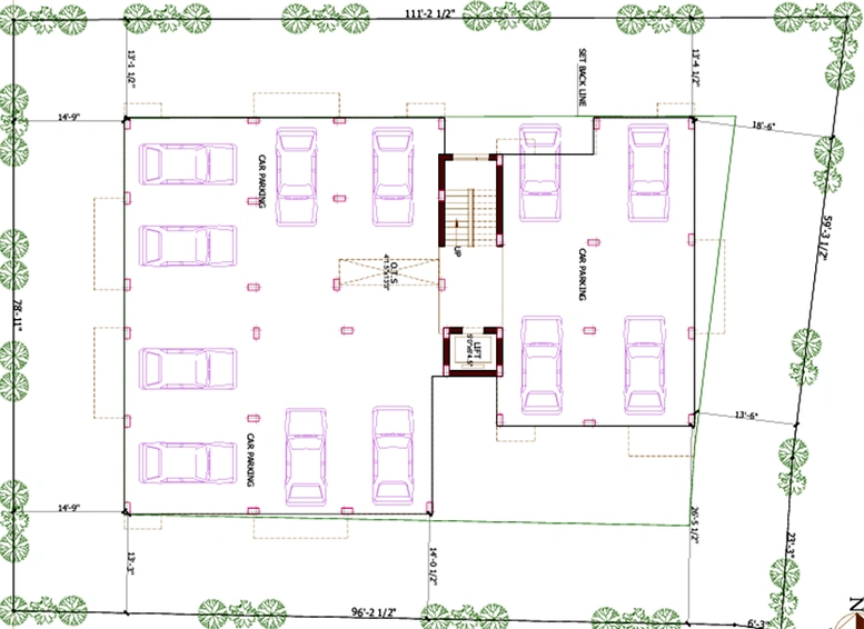 Master Plan of Pushkar Swastik Square in Korattur, Chennai - Image 173434