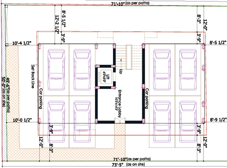 Master Plan of Pushkar Providence in Adyar, Chennai - Image 173485