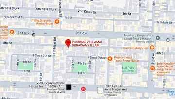 Location of Pushkar Vellammal Illam - Image 173506
