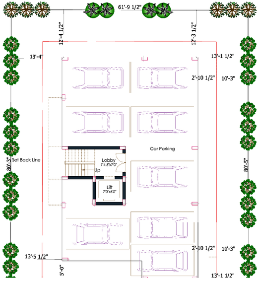 Master Plan of Pushkar Vellammal Illam in Anna Nagar, Chennai - Image 173507