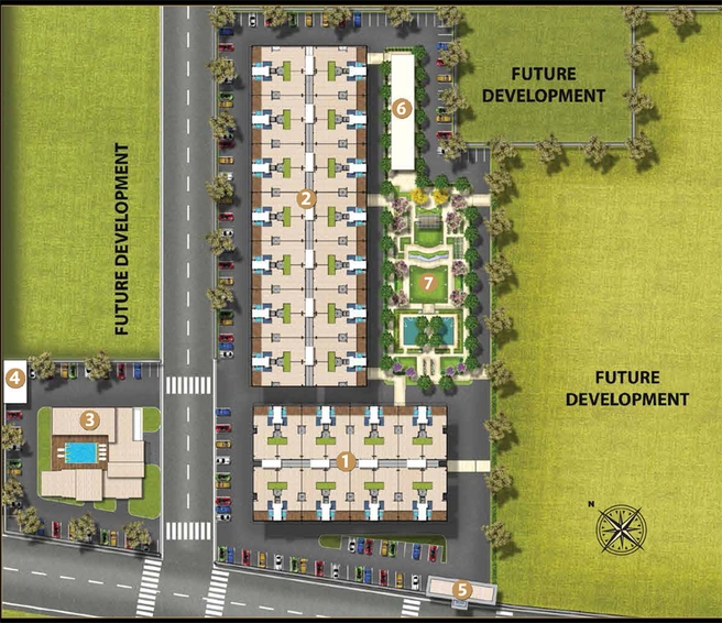 Master Plan of Wave Veridia Oakwood Enclave in NH 24, Ghaziabad - Image 173550
