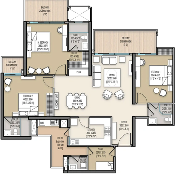 3 BHK Flat in Ace Terra in Yamuna Expressway, Greater Noida - Image 817695