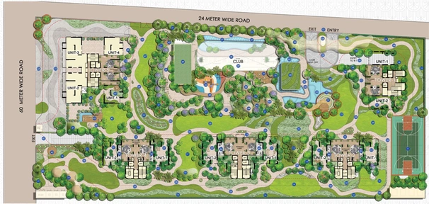 Master Plan of CRC Maesta in Greater Noida West, Greater Noida - Image 173705