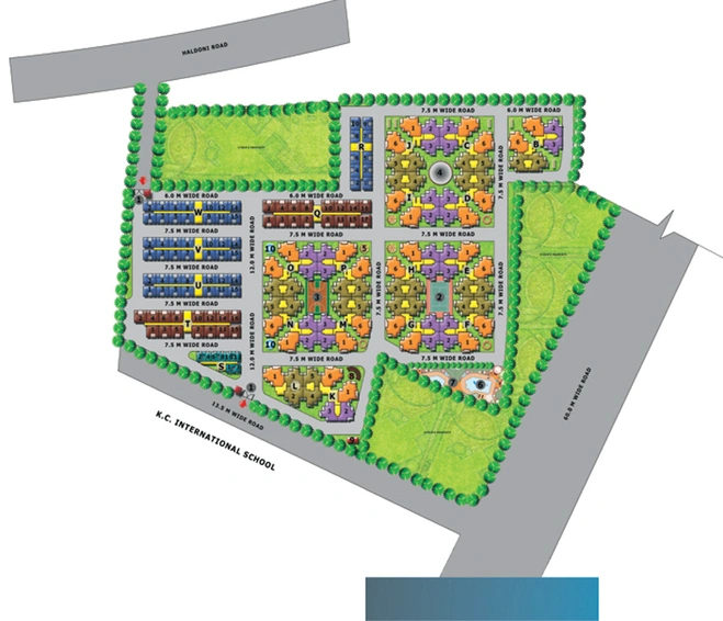 Master Plan of Renowned Lotus Parkk Greens in Sector 1, Greater Noida - Image 173723