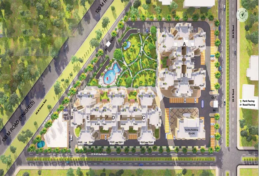 Master Plan of Stellar MI Citihomes in Noida Extention, Greater Noida - Image 173730