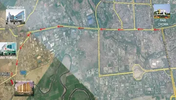 Location of Daniya Azad Residency - Image 173746