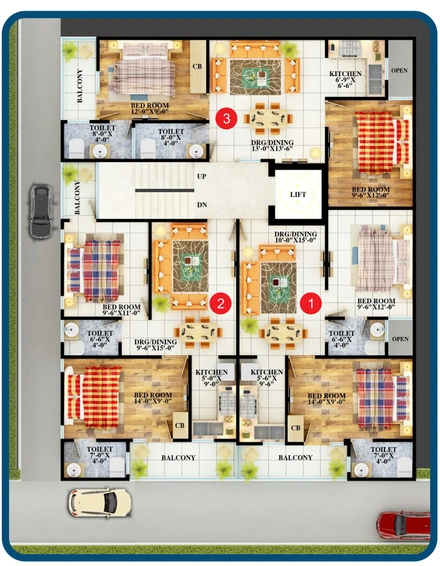 Master Plan of APS Ashiyana 2 in Shahberi, Greater Noida - Image 173793