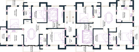 Floor Plan of Pushkar Krishnaarpanam in Anna Nagar, Chennai - Image 173795