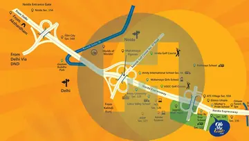 Location of Bayaweaver X Noida - Image 173840