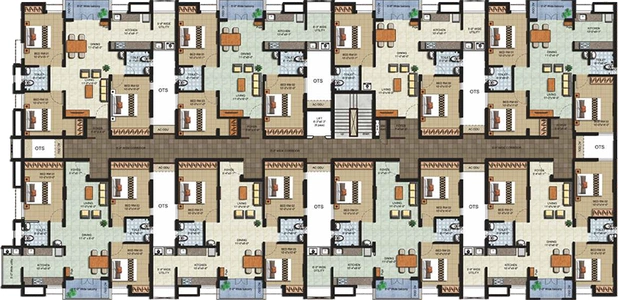 Floor Plan of Isha Armonia in Vilankurichi, Coimbatore - Image 173954