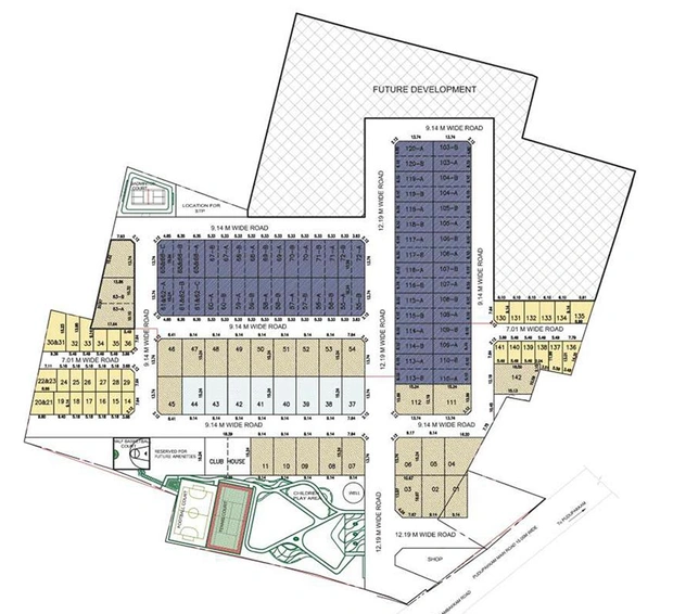 Master Plan of Isha Code Field in Pudupakkam, Chennai - Image 173996