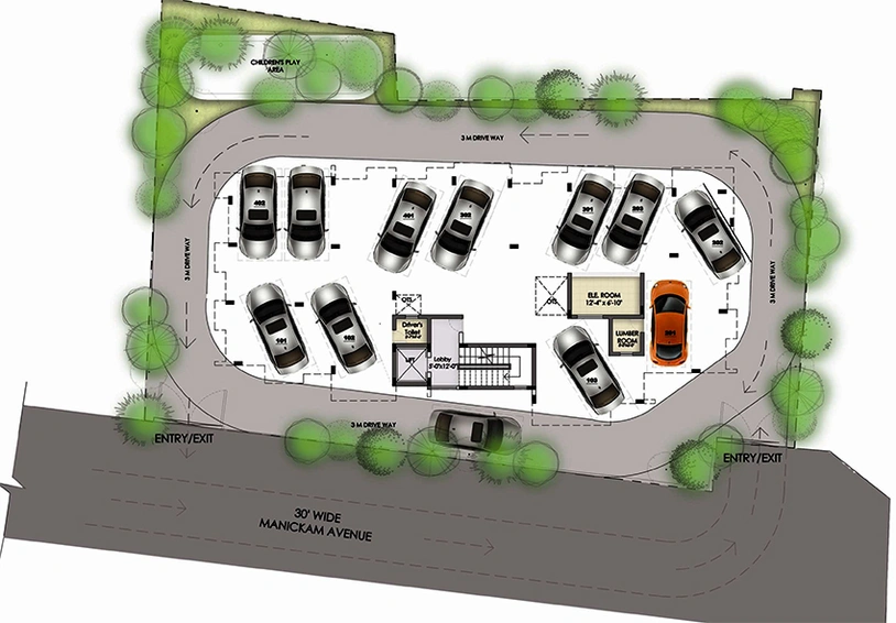 Master Plan of Isha Poriyagham in Alwarpet, Chennai - Image 174002