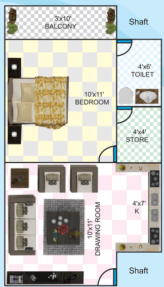 1 BHK House/Villa in VKG Palm Village in Noida Extention, Greater Noida - Image 817869