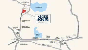 Location of Abode KNR Residency - Image 174147