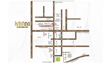 Location of Radhey Krishna Apartment - Image 174185