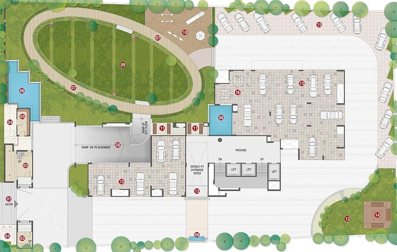 Master Plan of Shyam Carat 24 in Katargam, Surat - Image 174220
