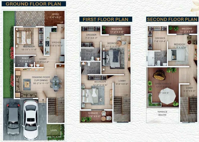 4 BHK House/Villa in Golden Glory 101 in Wardha Road, Nagpur - Image 748967