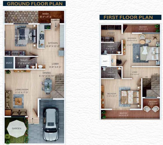 3 BHK House/Villa in Golden Glory 101 in Wardha Road, Nagpur - Image 748966