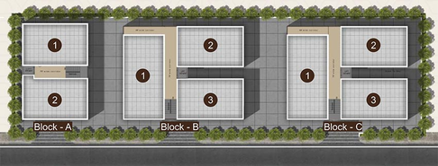 Master Plan of Gothic Pinnacle in Bowrampet, Hyderabad - Image 174572