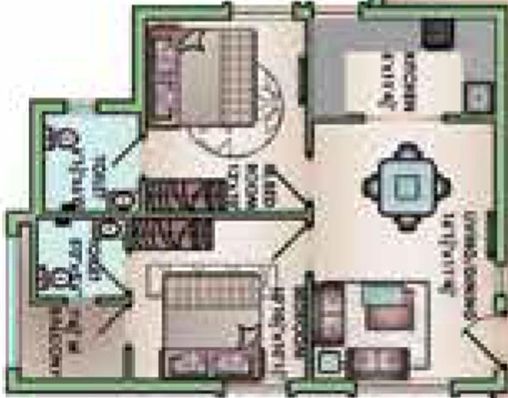 2 BHK Flat in Jain Srikar Auroville in Hitech City, Hyderabad - Image 818103