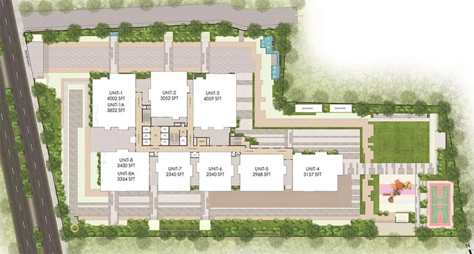 Master Plan of NSL Nakshatra in Kukatpally, Hyderabad - Image 174866