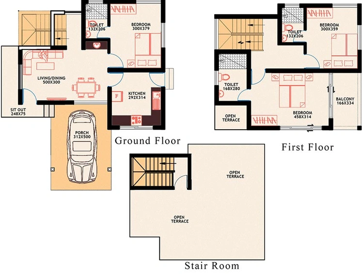 3 BHK House/Villa in Sophia Amber in Edappally, Kochi - Image 818187