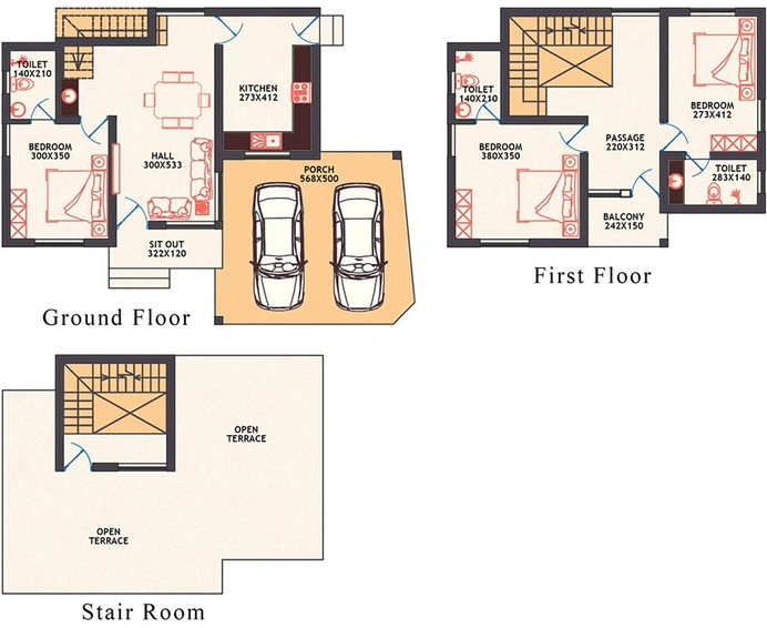 3 BHK House/Villa in Sophia Amber in Edappally, Kochi - Image 818188
