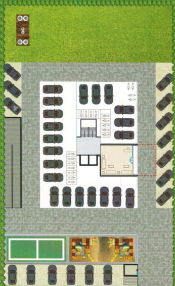Master Plan of Flying Bhoomipujya Residency in Pal Gam, Surat - Image 174994