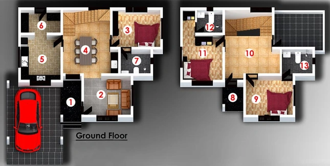 3 BHK House/Villa in Sophia Eden Villas in North Paravur, Kochi - Image 818201