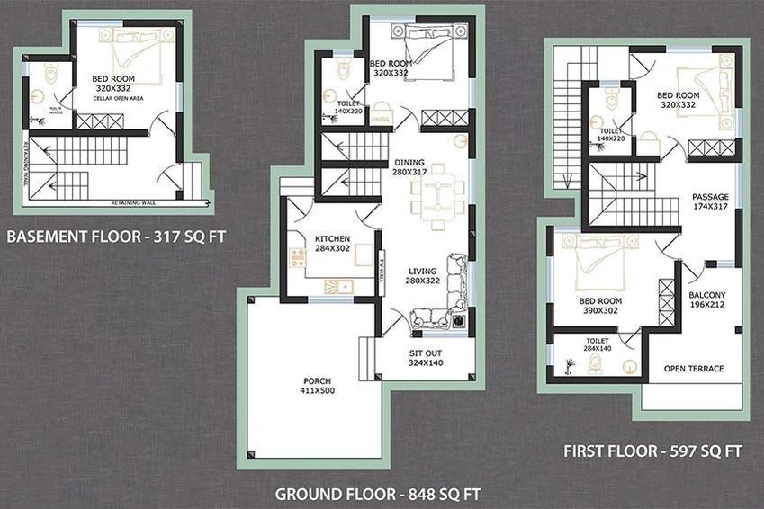 4 BHK House/Villa in Sophia Estelia in Kakkanad, Kochi - Image 818203