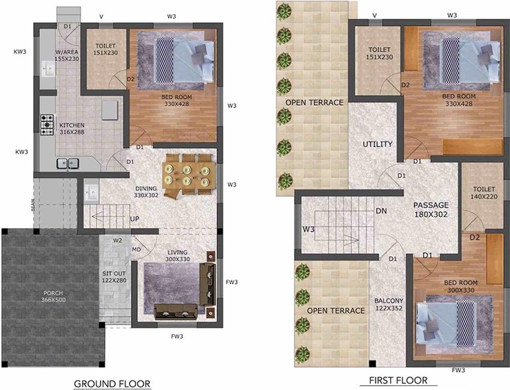 3 BHK House/Villa in Sophia Evania in Edappally, Kochi - Image 818204