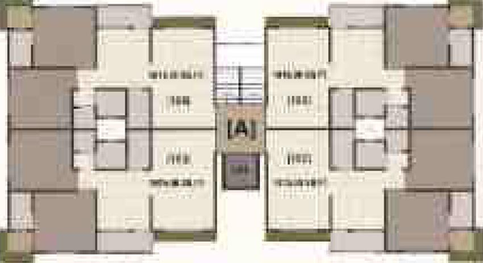 Floor Plan of Maa Haridarsha in Deladva Gam, Surat - Image 175136