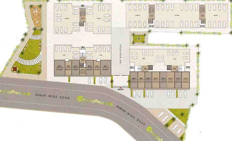 Master Plan of Maa Haridarsha in Deladva Gam, Surat - Image 175137
