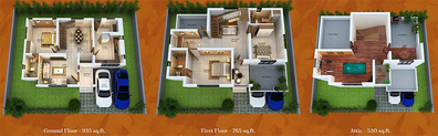 3 BHK House/Villa in KEM Spice Valley Villa in Kakkanad, Kochi - Image 818240