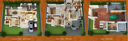4 BHK House/Villa in KEM Spice Valley Villa in Kakkanad, Kochi - Image 818241