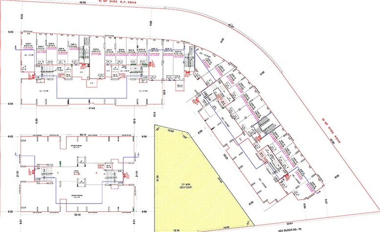 Master Plan of Kailash Luxuria in Dindoli, Surat - Image 175187