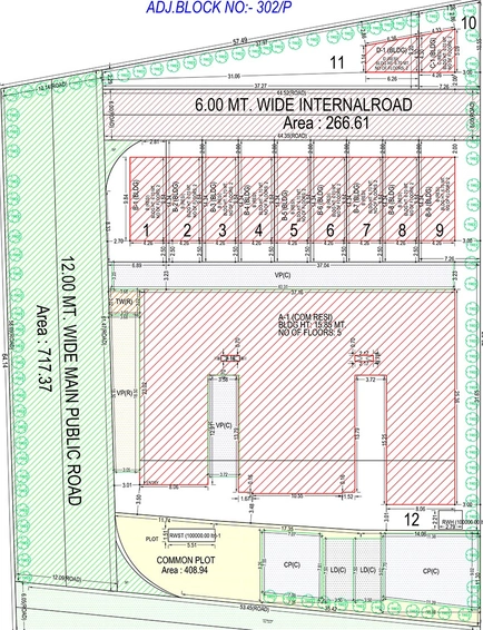 Master Plan of Farukh KGN Heaven in Palsana, Surat - Image 175246