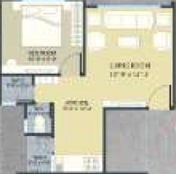 1 BHK Flat in Blue Lotus in Sachin, Surat - Image 818292