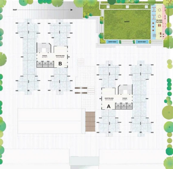 Master Plan of Madhav Elegance in Jahangirpura, Surat - Image 175422