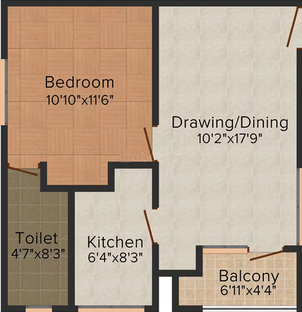 1 BHK Flat in Dew The Craft in Nedumbassery, Kochi - Image 818330