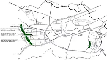 Location of DLF New Town Heights 1 - Image 175488