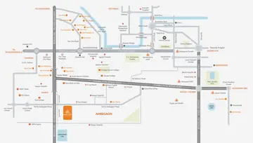 Location of Mittal Sun City Ambegaon - Image 114564