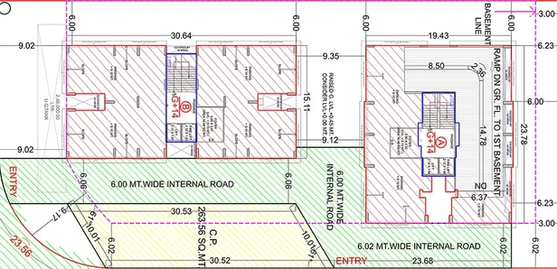 Master Plan of Yashkrishna Laxmi Ratan in Mota Varachha, Surat - Image 175553