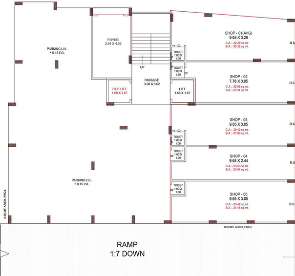 Master Plan of Param Sky in Jahangirabad, Surat - Image 175699