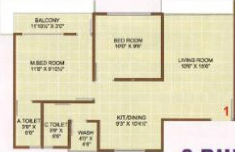 2 BHK Flat in Pramukh Avenue in Variav, Surat - Image 818397